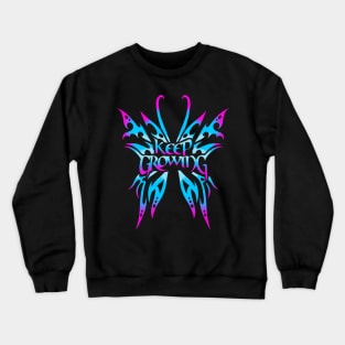 Butterfly tattoo goth vintage Crewneck Sweatshirt